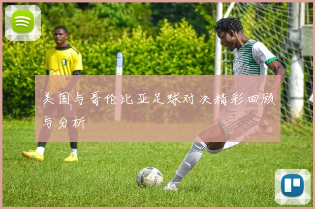 美国与哥伦比亚足球对决精彩回顾与分析